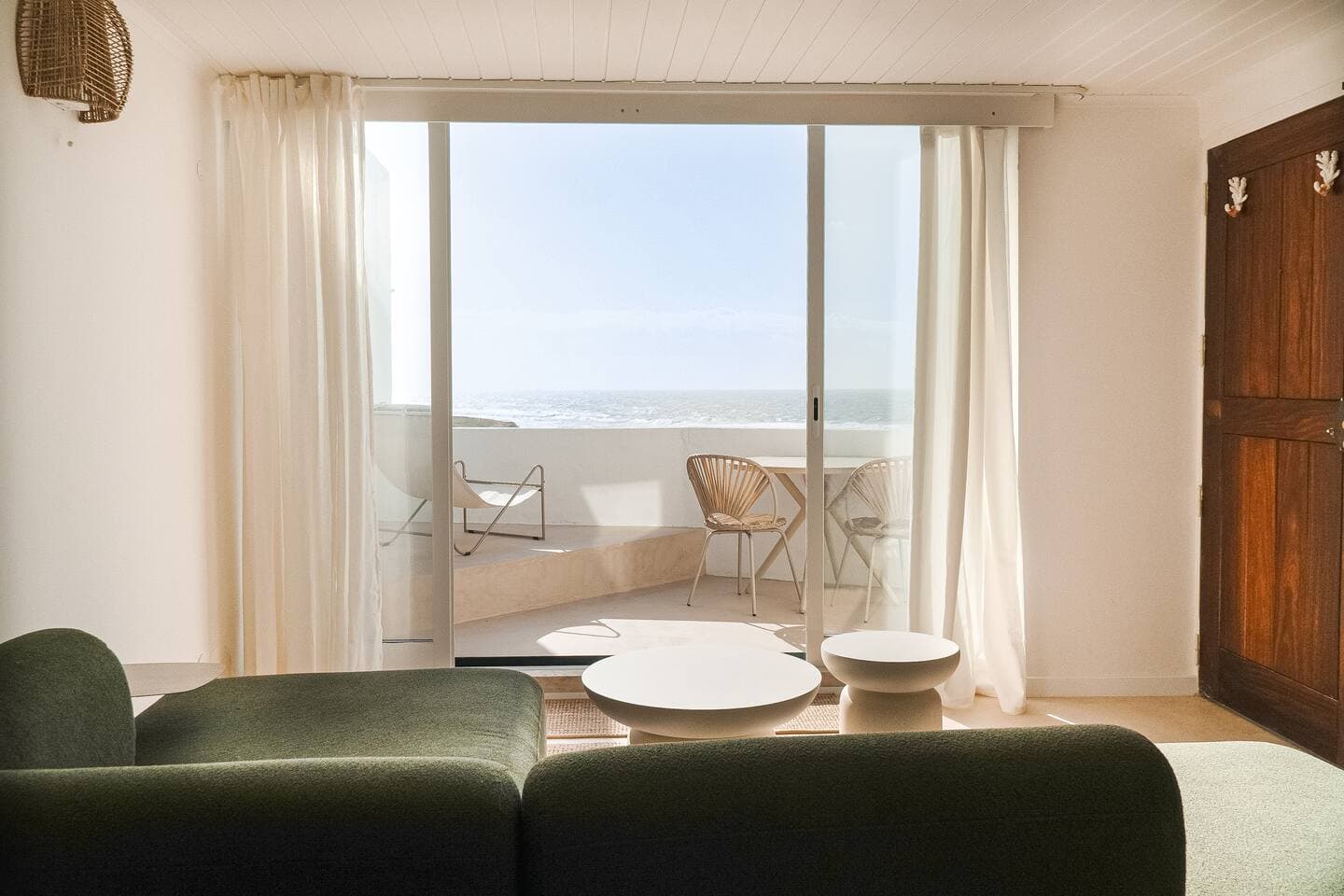 Sea view from the sofa